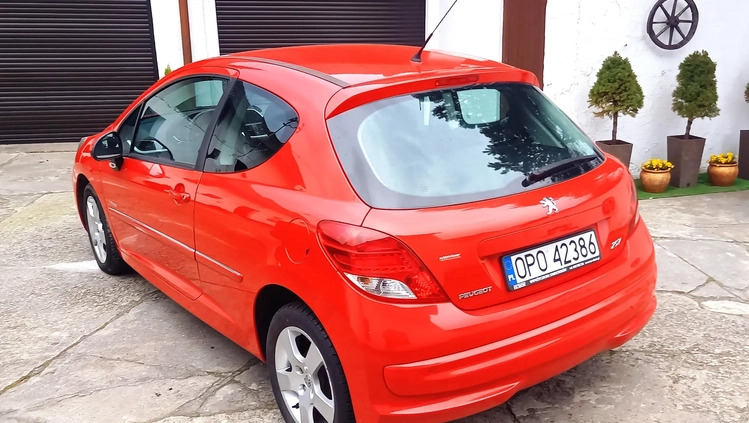 Peugeot 207 cena 14900 przebieg: 171000, rok produkcji 2012 z Lędziny małe 79